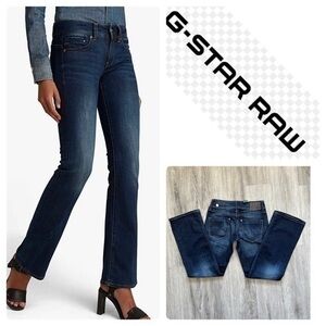 New GSTAR RAW bootcut jeans. 26x32. Stretch quality denim. New